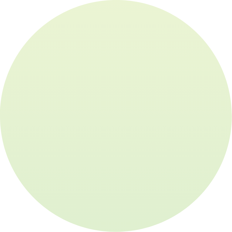 A bright green circle on a white background. The circle, reminiscent of a fresh coat from professional commercial painting services, has a smooth, even coloration without any additional designs, patterns, or textures.